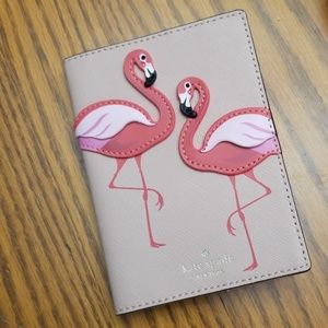 kate spade by the pool passport holder